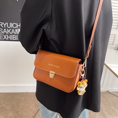 retro messenger women's autumn and winter new small square bag fashion shoulder bag 20.5*13.5*6.5cm