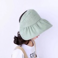 Nouveaux chapeaux pour enfants noir blanc  carreaux hautdeforme vide couleur unie chapeau de pcheur double facepicture12