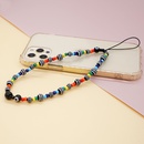 Rainbow Glass Thread Beads Personality AntiLost Mobile Phone Chain Lanyardpicture9