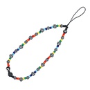 Rainbow Glass Thread Beads Personality AntiLost Mobile Phone Chain Lanyardpicture10