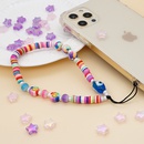 fashion glass eye bead mobile phone chain soft ceramic beaded smiley mobile phone rope NHYUZ625717picture9