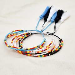 bohemian style fashio glass Miyuki beads beaded multi-layer bracelet