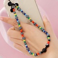 New Boho Rainbow Glass Rice Beads Thread Beads Beaded AntiLost Mobile Phone Chain Lanyardpicture12