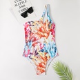 2022 new ladies onepiece tiedye swimsuit European and American sexy swimsuitpicture15