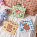 cartoon cute girl printing bear mini packaging decoration paper bag newpicture9