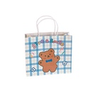 cartoon cute girl printing bear mini packaging decoration paper bag newpicture12