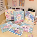 cartoon cute girl printing rabbit mini packaging decoration paper bag newpicture7