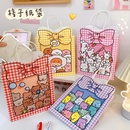Cute simple cartoon cute bear paper portable shopping packaging bagpicture5