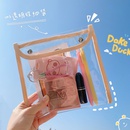 transparent cosmetic largecapacity student pencil case waterproof portable cute girl storage bagpicture11