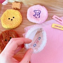 simple cute plush cosmetic cloud smile bear wash makeup storage bagpicture10