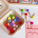Fashion cute creative metal paper clip bookmark color candy office stationerypicture11