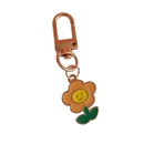 Creative cute rabbit cartoon flower metal keychain pendantpicture12