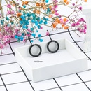 Simple Trendy Jewelry No Ear Holes Stainless Steel Earrings Wholesalepicture4
