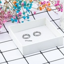 Simple Trendy Jewelry No Ear Holes Stainless Steel Earrings Wholesalepicture5