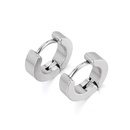 simple geometric plain stainless steel fashion earrings wholesalepicture3