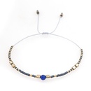 bohemian style blue tila beads handbeaded stacking set small braceletpicture10