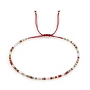 new bohemian style red series tila beads handbeaded small braceletpicture9