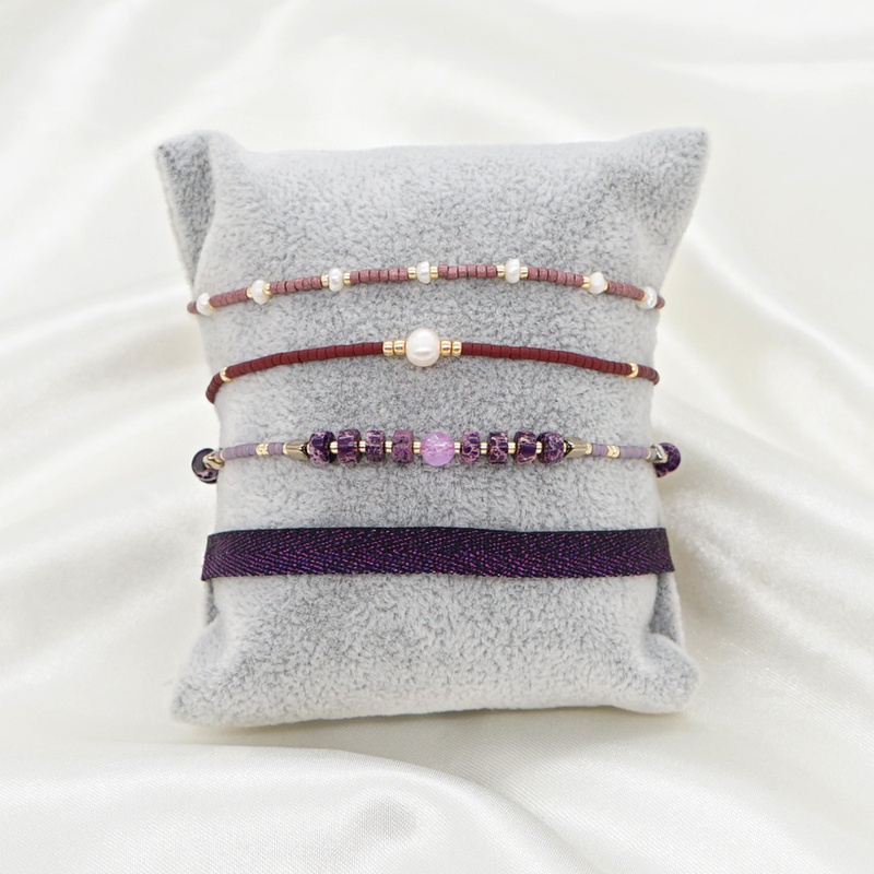 new bohemian miyuki glass tila beads beaded handmade bracelet