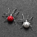 fashionable metal imitation pearl spider insect corsage alloy brooch clothing accessoriespicture7