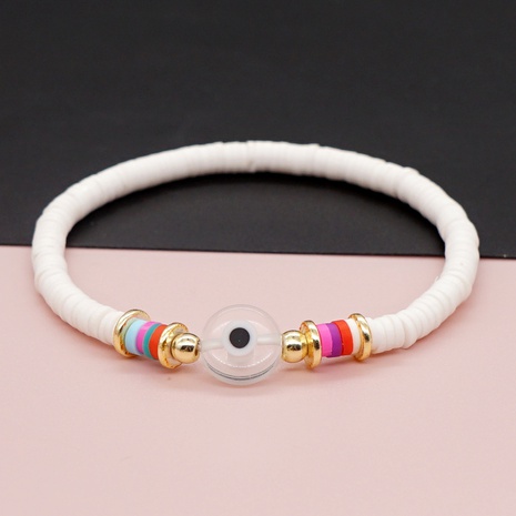 Bohême nouveau bracelet géométrique perlé à la main en poterie douce de 4 mm's discount tags