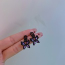 Korean new dark butterfly pendant alloy earringspicture6