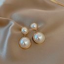 retro geometric baroque pearl alloy earringspicture5