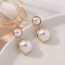 retro geometric baroque pearl alloy earringspicture6