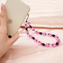 new bohemian heart crystal beaded antilost mobile phone chainpicture10