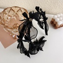 fashion solid color lace mesh rhinestone bow headband wholesalepicture9
