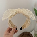 retro solid color lace large bow shaped headband wholesalepicture7