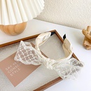 retro solid color lace large bow shaped headband wholesalepicture9