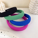 fashion waffle hoop fabric solid color headband wholesalepicture8