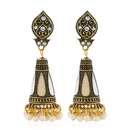 fashion droping oil wishing bell pendant earrings ethnic style alloy earringspicture11