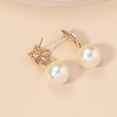 fashion inlaid pearl fivepointed star drop earrings wholesalepicture8