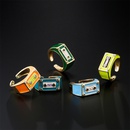 fashion robot shape ring opening adjustable punk style copper jewelrypicture7