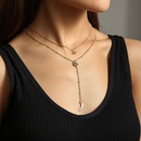 retro multilayer necklace moon star muiltlayer alloy necklacepicture7