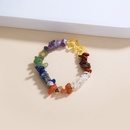 fashion color natural rough stone bracelet crystal stone elastic braceletpicture9