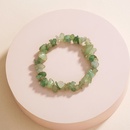 simple light green natural rough stone jewelry elastic bracelet womenpicture10