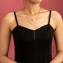 fashion multilayered baroque imitation pearl alloy necklacepicture7