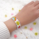 simple miyuki beads weaving blue sky and white clouds rainbow bracelet femalepicture9