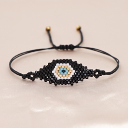nouveau bracelet oeil de diable turc tiss  la main en perles de verre ethniques miyukipicture8