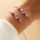 Womens Jewelry Cardboard Bracelet Color Crystal Pendant Twopiece Braceletpicture7