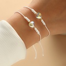 Womens Jewelry Cardboard Bracelet Color Crystal Pendant Twopiece Braceletpicture9