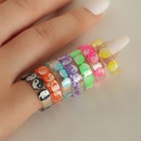 retro the eight trigrams color ring fashion ring sevenpiece jewelry femalepicture8
