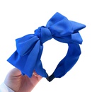 retro multilayer solid color bow hair clip headband wholesalepicture11