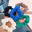 simple folded hair scrunchies hair rope rubber band accessoriespicture9