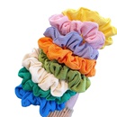 simple folded hair scrunchies hair rope rubber band accessoriespicture11