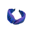 retro contrast color vitality purple heart printing combination headband wholesalepicture11