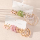 simple butterfly snake shaped inlaid pearl earrings cardboard multipiece setpicture8