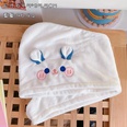 cartoon absorbent cute plush hair drying cap quickdrying thickening coral fleece shower cappicture13